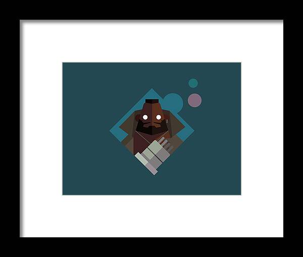 Ffvii Framed Print featuring the digital art Mr. Wallace by Michael Myers
