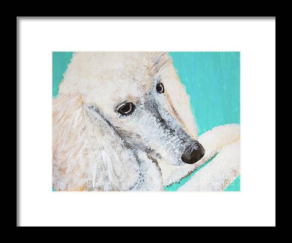 Dog Framed Print featuring the painting Murphy by Kathy Strauss