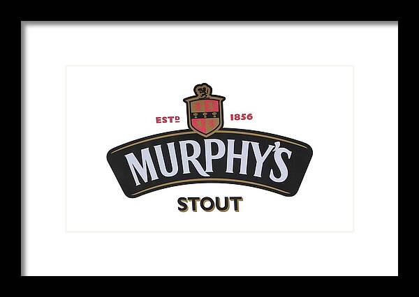Murphys Stout Framed Print featuring the digital art Murphys Irish Stout by Ericamaxine Price