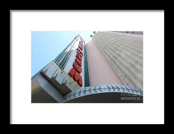 Museum Framed Print featuring the photograph Museum Looking Up by Cheryl Del Toro