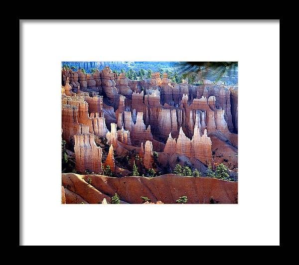 Southwest Art Framed Print featuring the photograph Muted Bryce by Marty Koch
