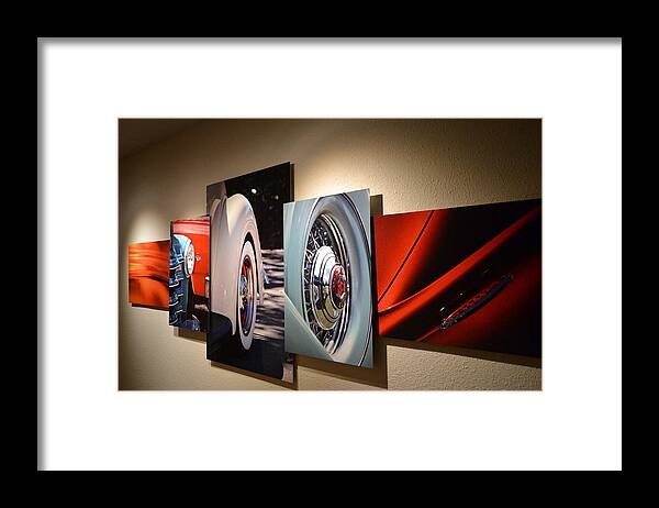  Framed Print featuring the photograph My Art on the wall by Dean Ferreira