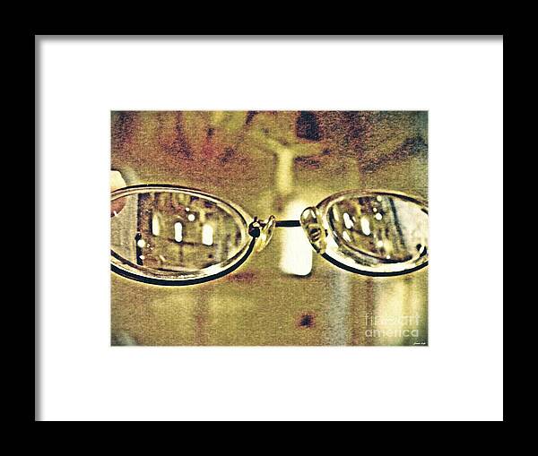 Glasses Framed Print featuring the photograph Myopia at the Museum by Sarah Loft