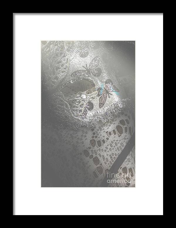 Theater Framed Print featuring the photograph Mysterious pantomime play by Jorgo Photography