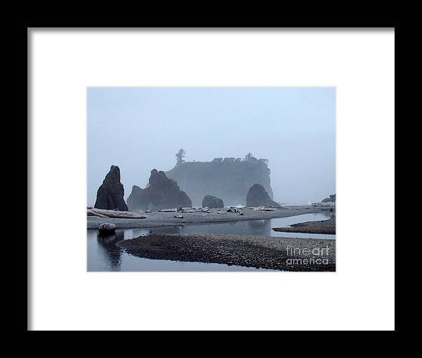 Washington Framed Print featuring the photograph Mystic Morning by Julie Lueders 