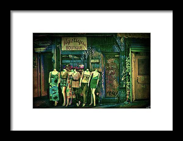 Mystique Framed Print featuring the photograph Mystique Boutique by Chris Lord