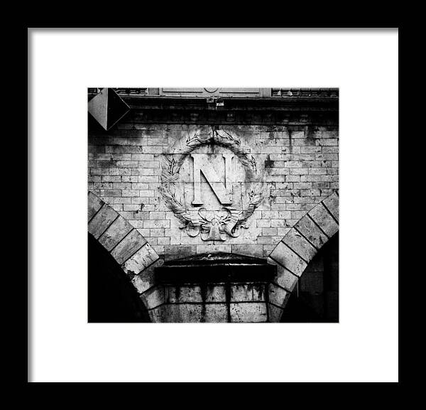 Paris Framed Print featuring the photograph N is for ... by Pamela Newcomb
