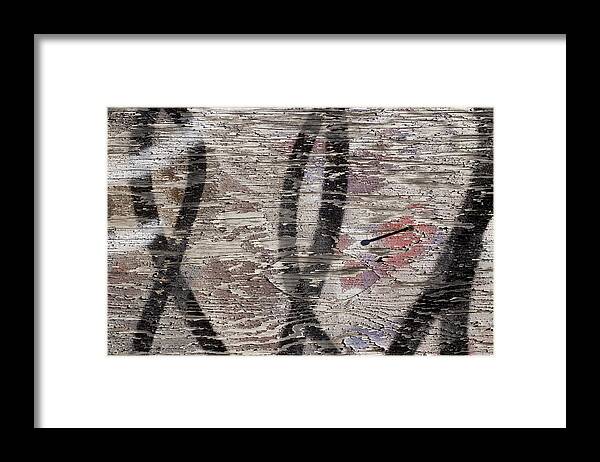 Urban Framed Print featuring the photograph Nail At Two-fourteen Pm by Kreddible Trout