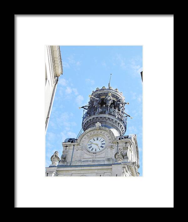 Nantes Framed Print featuring the photograph Nantes Tower Of Angels St Croix B by Leone M Jennarelli