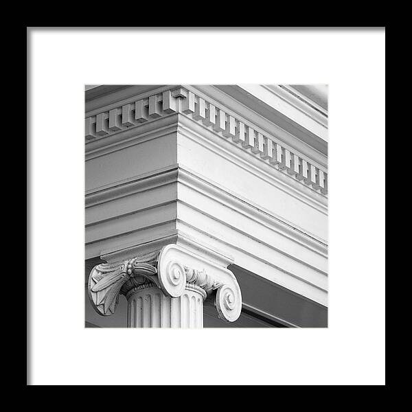 Nantucket Framed Print featuring the photograph Nantucket Architecture by Charles Harden
