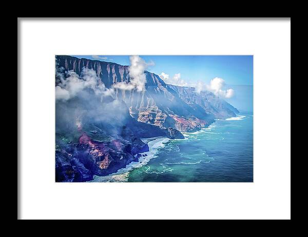 Hawaii Framed Print featuring the photograph Napali Coast 1 by Will Wagner