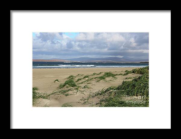 Natural Heritage Area Framed Print featuring the photograph Narin Beach Donegal Ireland #2 by Eddie Barron