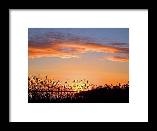 Seas Framed Print featuring the photograph Narrow Bay Sunrise I I by Newwwman