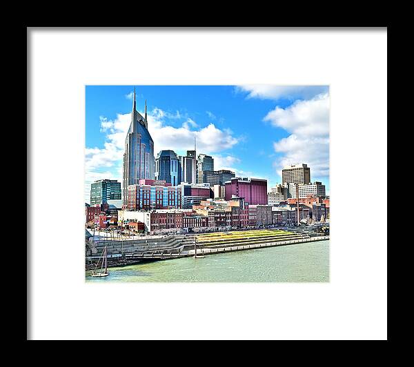 Nashville Framed Print featuring the photograph Nashville Eight by Ten by Frozen in Time Fine Art Photography