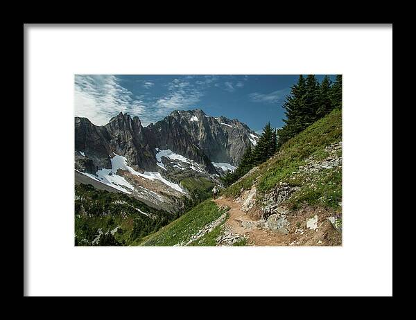 North Cascades Framed Print featuring the photograph Natural Cathedral by Doug Scrima