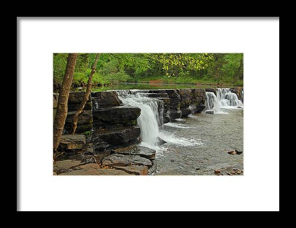 Natural Dam Framed Print featuring the photograph Natural Dam by Ben Prepelka