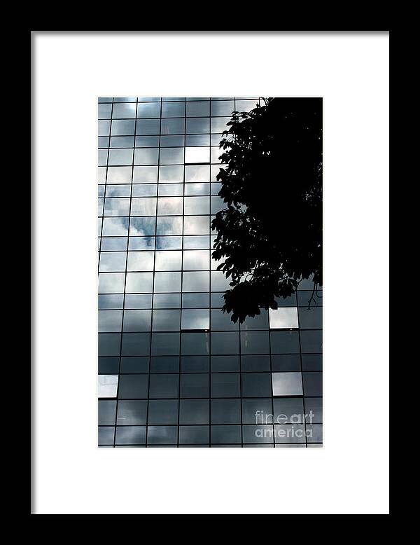 Landscape Framed Print featuring the photograph Nature On Glass by Balanced Art