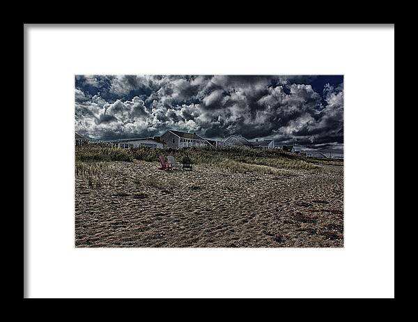Cape Cod Framed Print featuring the photograph Nature Playing To An Empty Beach by Constantine Gregory