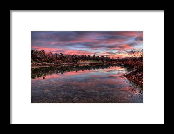 Nature Framed Print featuring the photograph Nature Reserved by John Loreaux