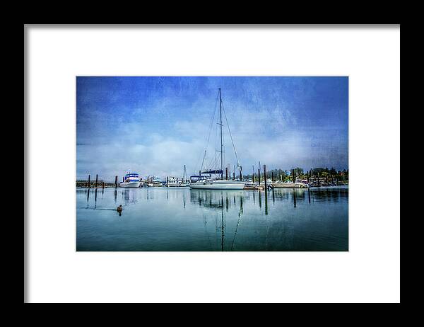 Boats Framed Print featuring the photograph Nautical Dreams by Debra and Dave Vanderlaan