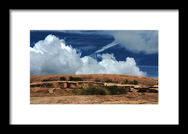  Spring Photographs Framed Print featuring the photograph Near the Sumit by Karen Musick