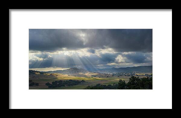 Landscape Framed Print featuring the photograph Near to the divine by Alexander Kunz