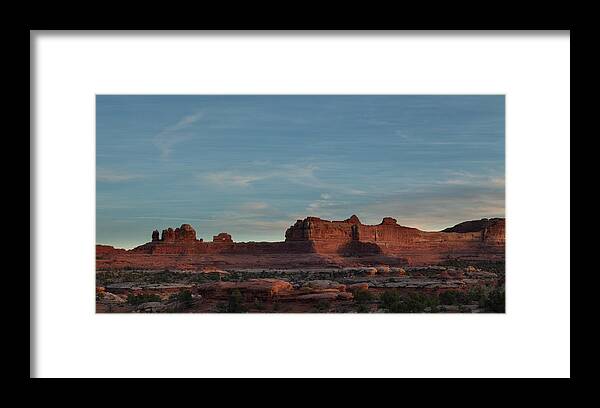 Utah Framed Print featuring the photograph Needles Sunset by Alan Vance Ley