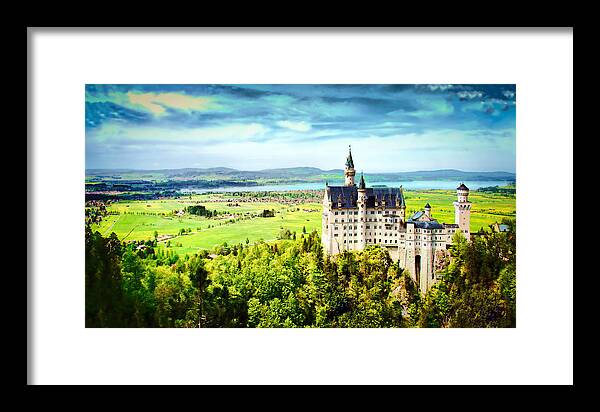 Palace Framed Print featuring the photograph Neuschwanstein Castle by Kevin McClish