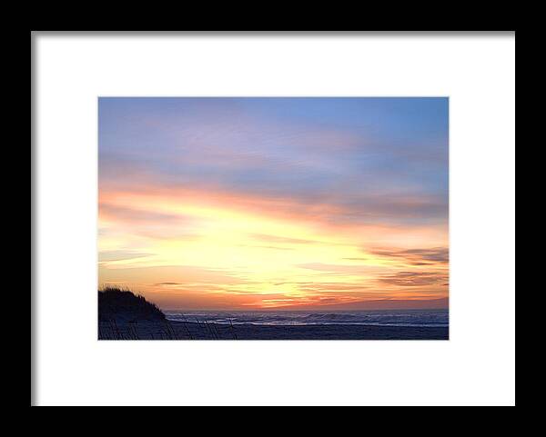 Seas Framed Print featuring the photograph New Day by Newwwman