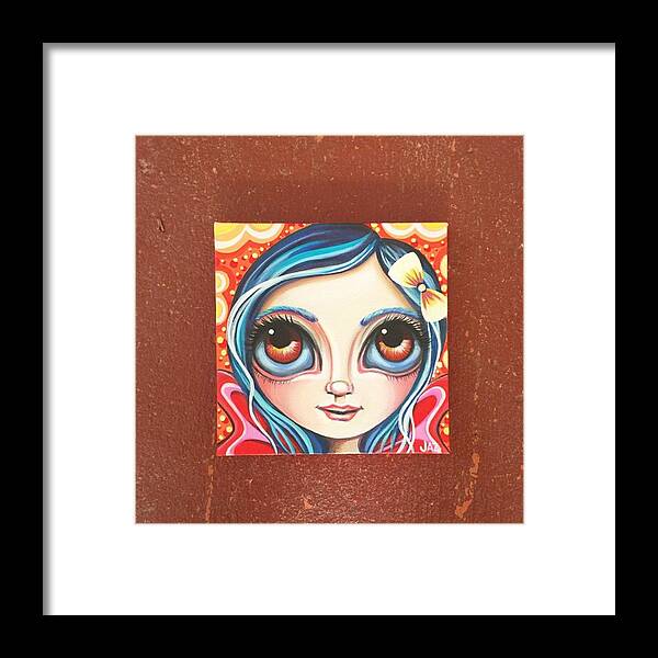 Painting Framed Print featuring the photograph New Little Fairy! Not Sure What To Name by Jaz Higgins