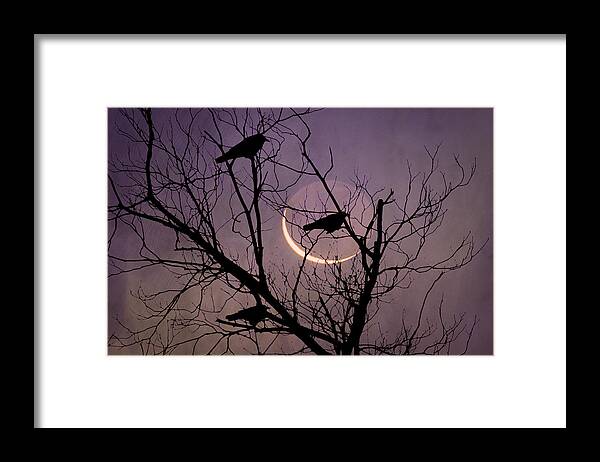 New Framed Print featuring the photograph New Moon by Bill Cannon
