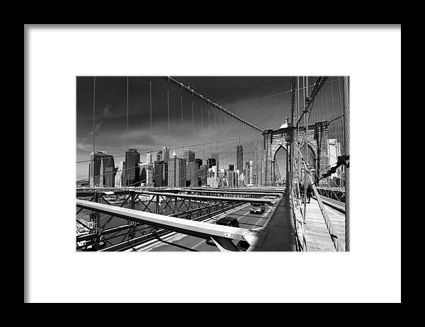 Brooklyn Framed Print featuring the photograph New York City by Steve Parr