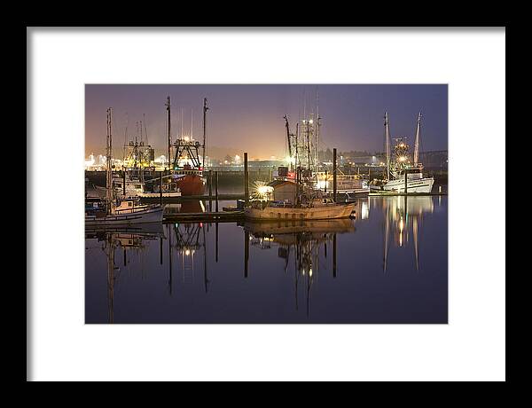 Florence Framed Print featuring the photograph Newport Boats by Jon Glaser