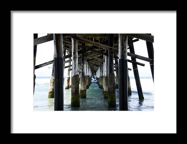 Newport Beach Framed Print featuring the photograph Newport Pier by John Gusky