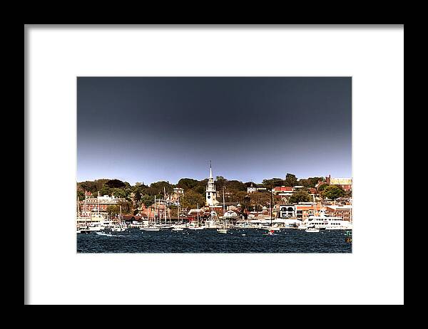 Rhode Island Framed Print featuring the photograph Newport by Tom Prendergast