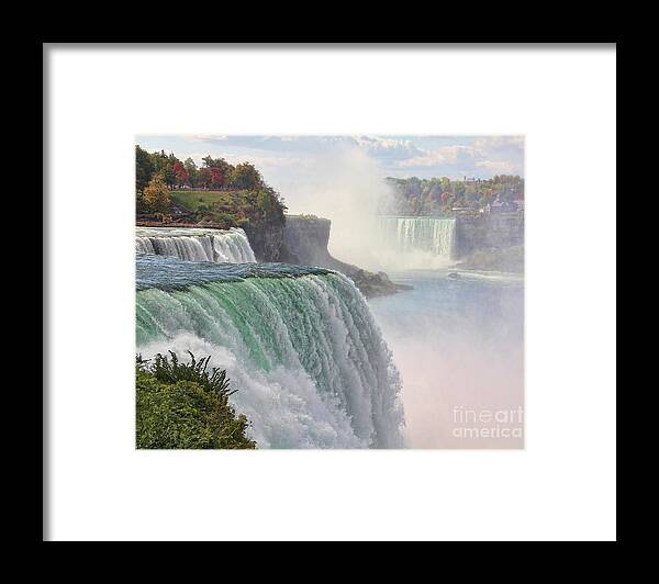 Niagra Falls Framed Print featuring the photograph Niagra Falls by Jack Schultz