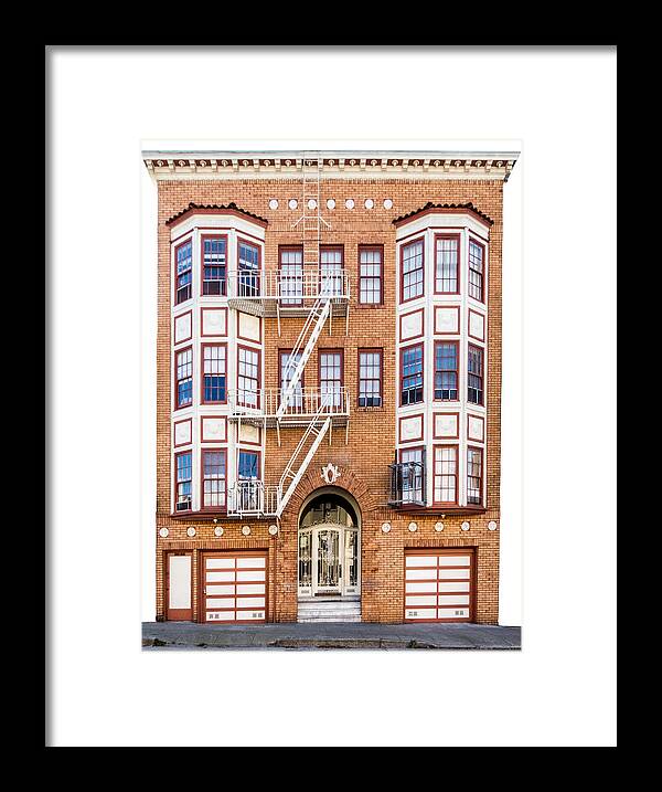 Architecture Framed Print featuring the photograph San Francisco Architecture 2 by Patti Deters