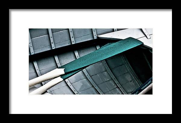 Oars Framed Print featuring the photograph No Worries by Jeff Cooper