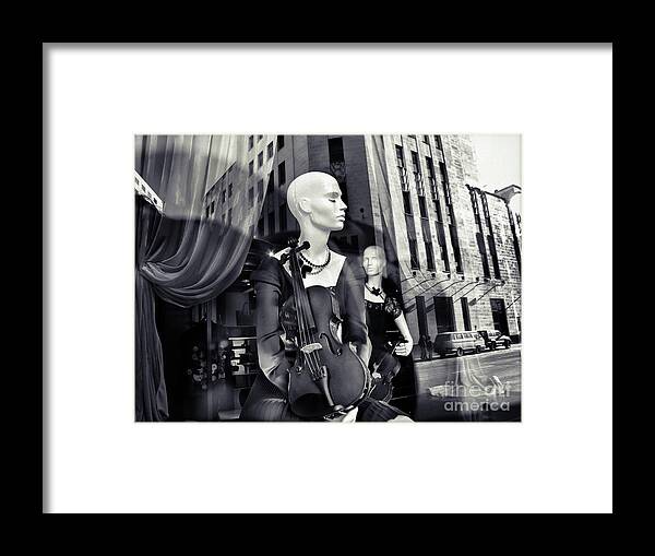 Street Framed Print featuring the photograph Nobody's Dream by Daliana Pacuraru