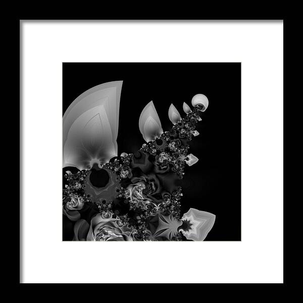 Vic Eberly Framed Print featuring the digital art Nocturne 4 by Vic Eberly