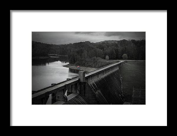 Sharon Popek Framed Print featuring the photograph Norris Dam by Sharon Popek