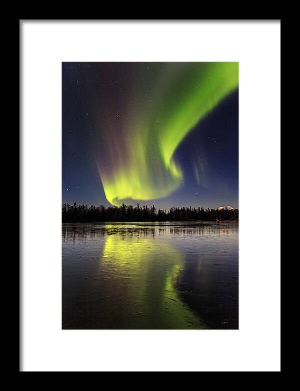 Alaska Framed Print featuring the photograph North Bound by Ed Boudreau