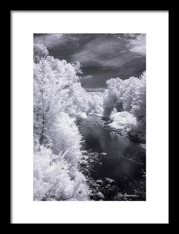 Vermont Framed Print featuring the photograph North Branch, Deerfield River 4657 by Dan Beauvais