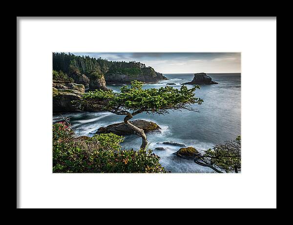 Landscape Framed Print featuring the photograph North by Northwest by Chuck Jason