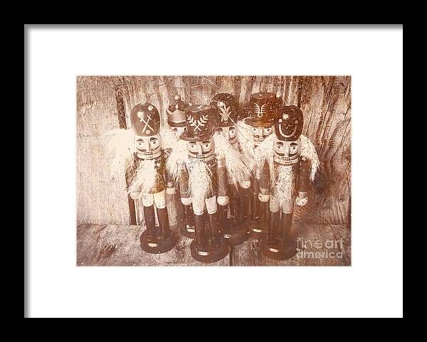 Nostalgic Framed Print featuring the photograph Nostalgic childhood mementos by Jorgo Photography