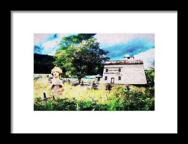 Farm Framed Print featuring the photograph Not With These Hands by Thomas Leparskas