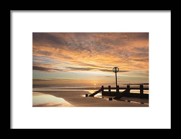 Aberdeen Framed Print featuring the photograph November Sunrise by Veli Bariskan