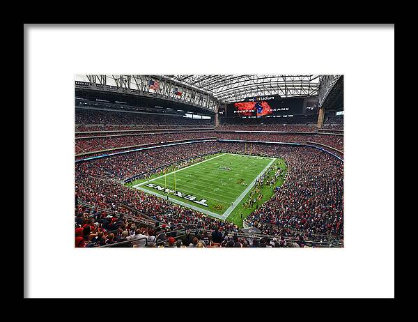 Mark Whitt Framed Print featuring the photograph NRG Stadium - Houston Texans by Mark Whitt
