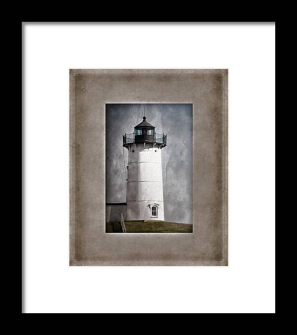 Cape Neddick Framed Print featuring the photograph Nubble Light Maine by Carol Leigh