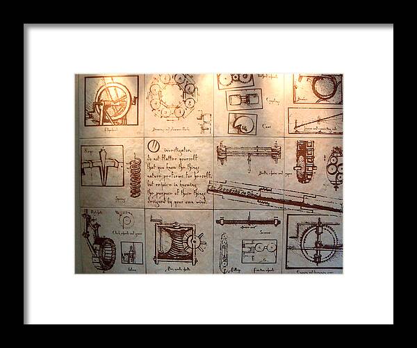 Engineering School Art Framed Print featuring the photograph O Investigator by Warren Thompson